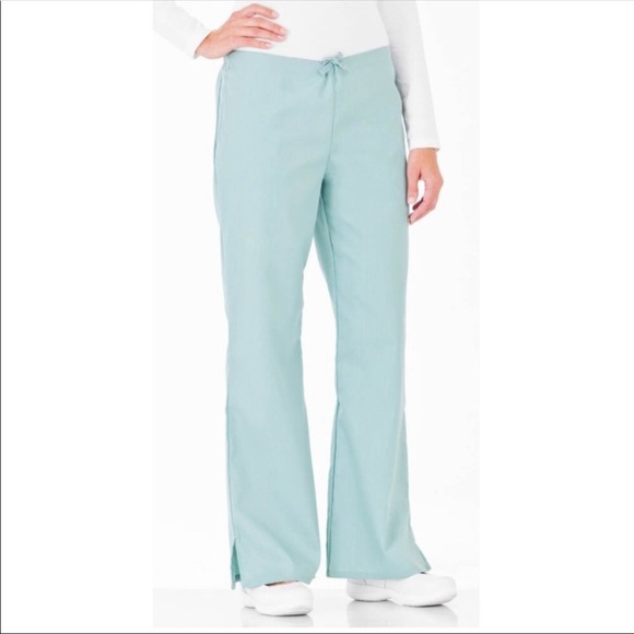 White Swan 3XL Drawstring Flare Leg Scrub Pants. - Picture 11 of 12